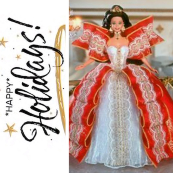 10th anniversary special edition holiday barbie